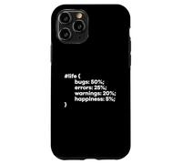 Código de Vida del Programador Divertido para programadores Coder Carcasa para iPhone 11 Pro