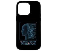 Código Es Poesía En Movimiento, Científicos De Datos Carcasa para iPhone 14 Pro Max