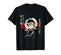 Código Guerrero Samurai japonés con Estilo Harajuku Bushido Camiseta