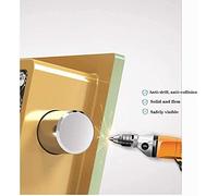 Código mecánico de Doble Capa Seguro Lock con Llave Segura se Puede Colocar en el Armario Strong Smart Home Safe