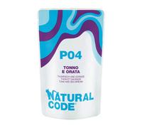 Código Natural P04 - Alimento húmedo para Gato - Atún y dorada - Cantidad: 70 g