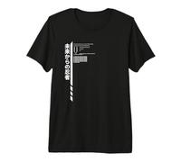 Código Oculto Techwear Goth Ninja Camiseta Premium