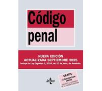 Código Penal: Ley Orgánica 10/1995, de 23 de noviembre (Derecho - Biblioteca de Textos Legales)