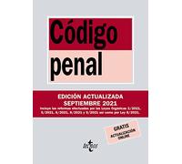 Código Penal: Ley Orgánica 10/1995, de 23 de noviembre (Derecho - Biblioteca de Textos Legales)