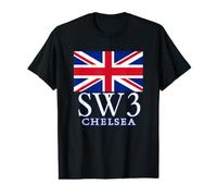 Codigo Postal Chelsea SW3 Londres Camiseta gráfica económica