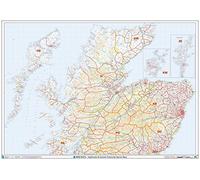 Código Postal Mapa de sectores - (S19) - Highlands & Islands - Mapa de pared-Plastic Coated