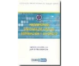 Codigo Profesional Familia Matrimonio Uniones De Hecho Separacion Y Di