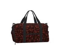 Código Rojo del Programador,Bolso Deportivo Bandolera de Mano, Bolsa de Deporte, Bolsa de Viaje de Gran Capacidad para Mujeres y Hombres.