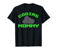 Coding Mommy - Programador de código binario para mamá Camiseta