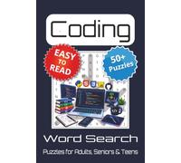 Coding Word Search Puzzle Book: Word Searches with Easy to Read Print about Coding | 6x9 inches, 110 pages | 50+ Puzzles