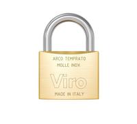 Codiven 11430006 - Candado laton viro arco normal 30 mm