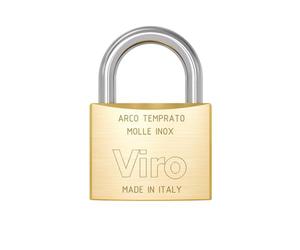 Codiven 11430006 - Candado laton viro arco normal 30 mm