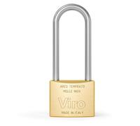 Codiven 11430014 - Candado laton viro arco largo 30 mm