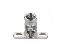 Codo a tope de 45° y 90°, rosca hembra de 1/2" y 3/4" de acero inoxidable 304 for accesorios de plomería.(3l4 90 degree)