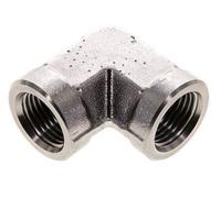 codo de 90 grados de acero inoxidable de 1/2'' NPT 210 Bar - Hidráulico
