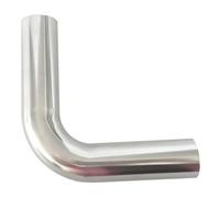 Codo de 90 grados for soldadura a tope, diámetro exterior de tubería de 19/25/32/38/45/51/57/63 mm, curva larga, acero inoxidable SUS304, longitud 100 mm.(32mm)
