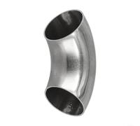 Codo de 90 grados para aplicaciones de escape hecho de acero inoxidable 304 (38 mm)