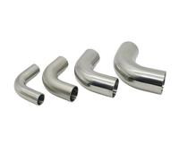Codo De Acero Inoxidable Curvado Junta de tubería grado sanitario, codo 90 grados, soldado sin costura, acero inoxidable SS304/SS316L, 19mm-108mm, pulido(SS316L,51mm)