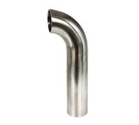Codo de acero inoxidable de 100 mm de largo (19/25/32/38/45/51/57/63/76 mm de diámetro exterior), codo de soldadura de 45/90 grados, accesorios de conexión de tubería(90 Degree 1PCS,57mm x 2mm)