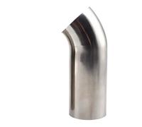 Codo de acero inoxidable de 100 mm de largo (19/25/32/38/45/51/57/63/76 mm de diámetro exterior), codo de soldadura de 45/90 grados, accesorios de conexión de tubería(45 Degree 1PCS,57mm x 2mm)