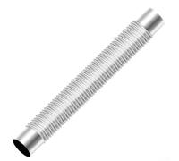 Codo de acero inoxidable de 90 ° para chimenea de cocina eléctrica independiente de fuego multi revestimiento de combustión de 50 cm de longitud