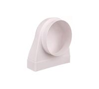 Codo de conexión 90 piezas 60 x 204/fi150 mm KP204-23/150 awenta 5905033316454