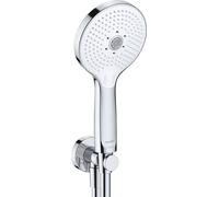 Codo de conexión a pared Duravit, roseta redonda, 55x102mm, UV0630009010, Color: Cromo alto brillo