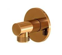 Codo de conexión de ducha Steinberg serie 100, G1/2, redondo, 1001660, Color: Oro rosa