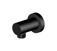 Codo de conexión de ducha Steinberg serie 340, 1/2\\, 3401660S, Color: Negro Mate