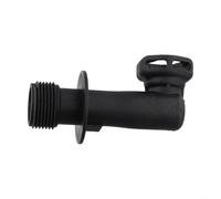 Codo de Entrada Agua para karcher para k2 K3 Repuesto Original | negro para robusto, soporta alta presión, conexión segura, para ideal para lavado coche, general
