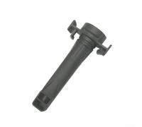 Codo de entrada de agua Karcher 5.633-171.0 compatible con WV 1 WV 2 KWI 1 piezas de aspiradora de ventana, repuesto de plástico negro (1 paquete)