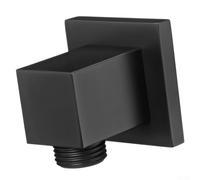 Codo de latón G1/2 pulgadas para conectar manguera de ducha a toma de pared, adecuado para bañera y unidades de mano