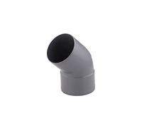 Codo de PVC 45° Macho-Hembra Ø40 mm | Desvío Suave con Conexión Directa para Tuberías de Evacuación | Estanco y de Fácil Montaje | NOYON & THIEBAULT