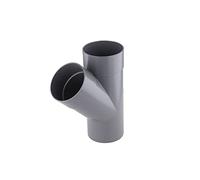 Codo de PVC 45° Macho-Hembra Ø50 mm | Cambio de Dirección con Conexión Directa y Estanca | Ideal para Espacios Reducidos | Fácil Instalación | NOYON & THIEBAULT