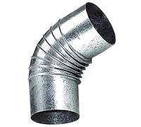 Codo Estufa Galvanizado de 150 mm. 90°.