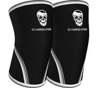 Codo mangas + Wrist Wraps Bundle (2 pares) - Apoyo y Compresión para levantamiento de potencia, levantamiento de pesas, Press de banca y Tendinitis - gymreapers 5 mm neopreno funda - para Hombres y