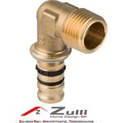 CODO MEPLA MACHO GEBERIT DE LATÓN