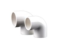 Codo Pvc 5 Unids/lote 20 25 32mm PVC Conector Acodado De 90 Grados Herramientas for Peceras Adaptador De Conectores De Tubería De Agua for Riego De Jardín(White,25mm)