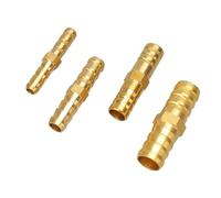Codo recto de latón con conexión púas, forma TYX, conector 2, 3 o 4 vías for tubos agua cobre 6 mm a 19, 8, 10, 14, 16 y(Elbow 2 Way,19mm Barb)