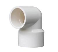Codo Reductor De PVC De 90 Grados (25-110 Mm) - 1 Pieza, Blanco/gris/azul, Conector De Tubería De Presión For Jardín, Acuario, Fontanería Y Bricolaje(White,32x25mm)