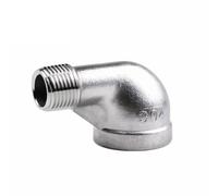 Codo roscado reducido BSP macho a hembra de 3/8'', 1/2'', 3/4'' y 1'', conexión de tubería reductora, adaptador de acero inoxidable, 1 pieza, hembra Dn40 * Dn32 M(F Dn20*Dn15 M)