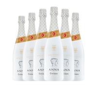 Codorníu Anna Blanc de Blancs Cava Reserva 75 cl Espumoso blanco (Caja de 6 Botellas de 75 cl)