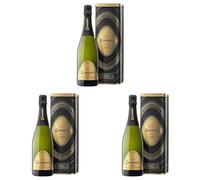 Codorníu Cuvée 150 Aniversario Estuche Regalo Cava Brut, 75 cl (Paquete de 3)