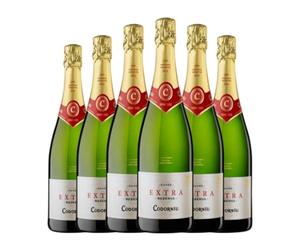 Codorníu Extra Semi-Seco Semi-Dulce Cava 75 spumoso blanco (Caja de 6 Botellas de 75 cl)