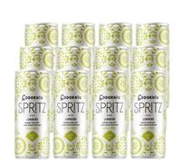 Codorníu Spritz Lemoning, Vino Espumoso con Sabor a Lima Limón y Jengibre, Caja 12 Latas de 25Cl