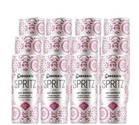 Codorníu Spritz Very Raspberry, Vino Espumoso con Sabor a Frutos Rojos e Hibisco, Caja 12 Latas de 25Cl