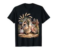 Codorniz Regalo Cría Hobby Patio Codornices Camiseta