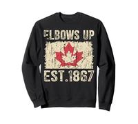 Codos Arriba EST. 1867 Canadá Sudadera
