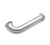 Codos De Acero Inoxidable 304 De 90 Grados Con Triple Abrazadera, Extensión Larga De 25, 38 Y 51 Mm, Accesorio For Tubería Sanitaria.(OD51x64,L305mm)