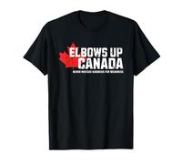 Codos hacia arriba Canadá Est 1867 Orgulloso Canadiense Fuerte Canadá Camiseta